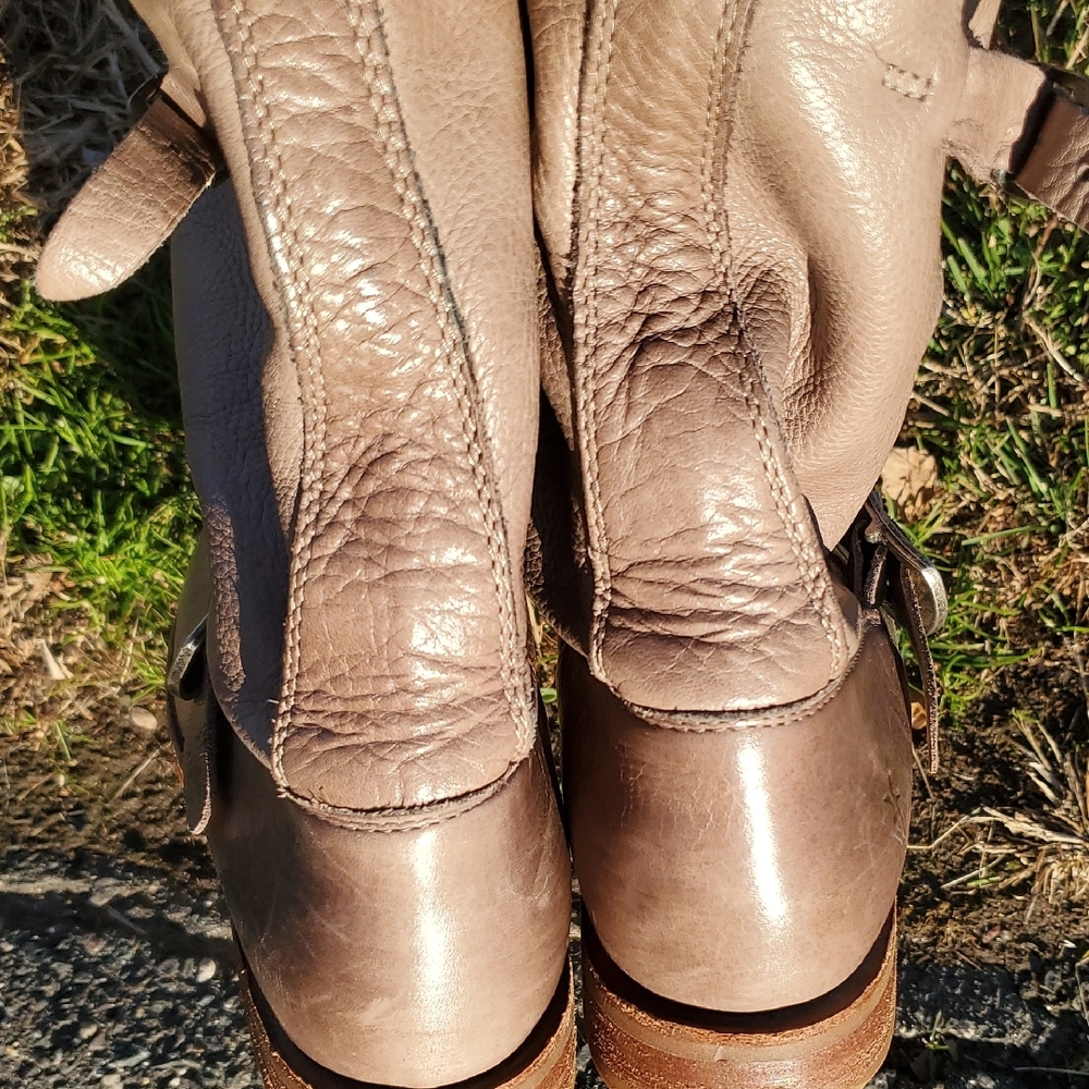 Frye Leather Engineer Boots - Picture 4 of 16